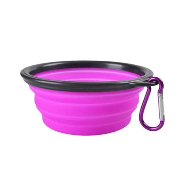 Comedero Plegable Silicona TPR para Perros y Gatos