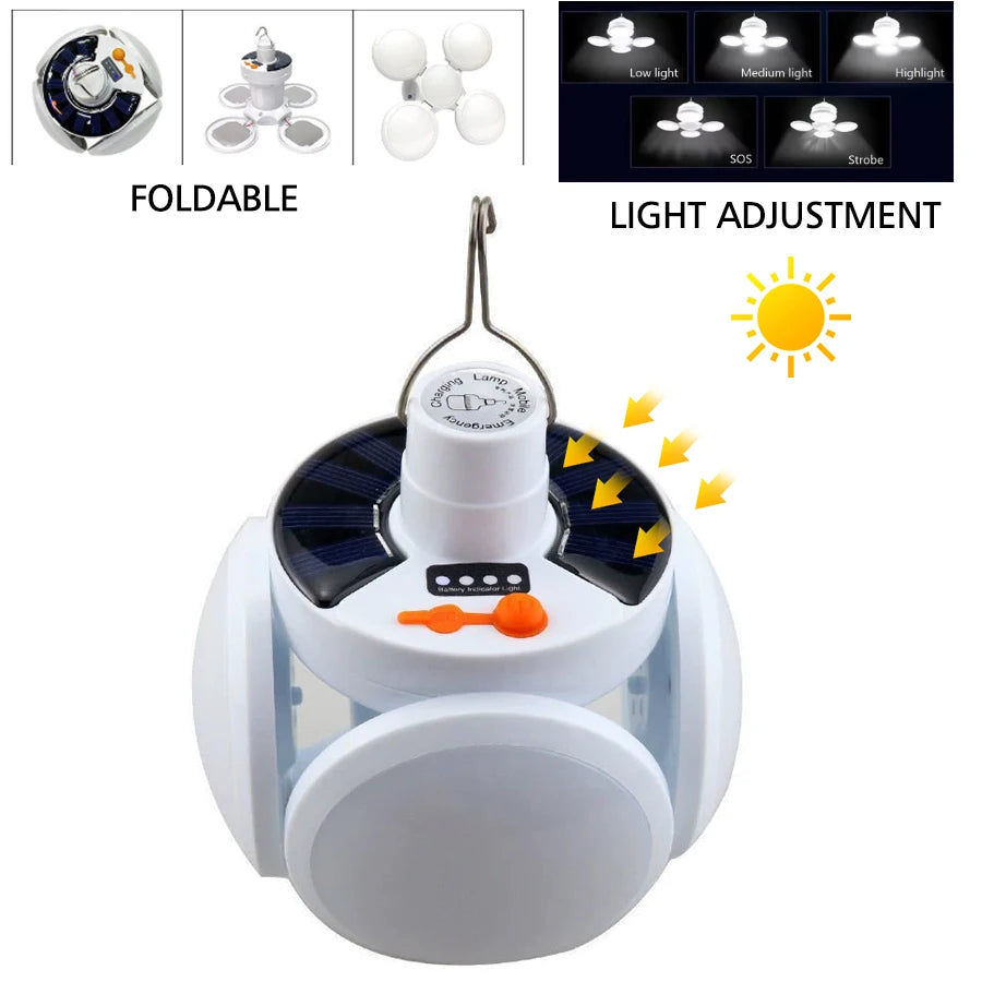 Linterna LED Plegable Recargable 1.000 lm + Powerbank