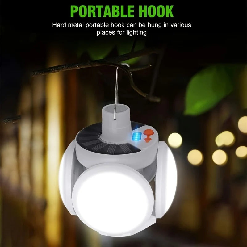 Linterna LED Plegable Recargable 1.000 lm + Powerbank