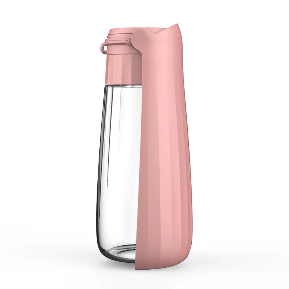 Botella Dispensadora de Agua Portátil para Perros 550ml