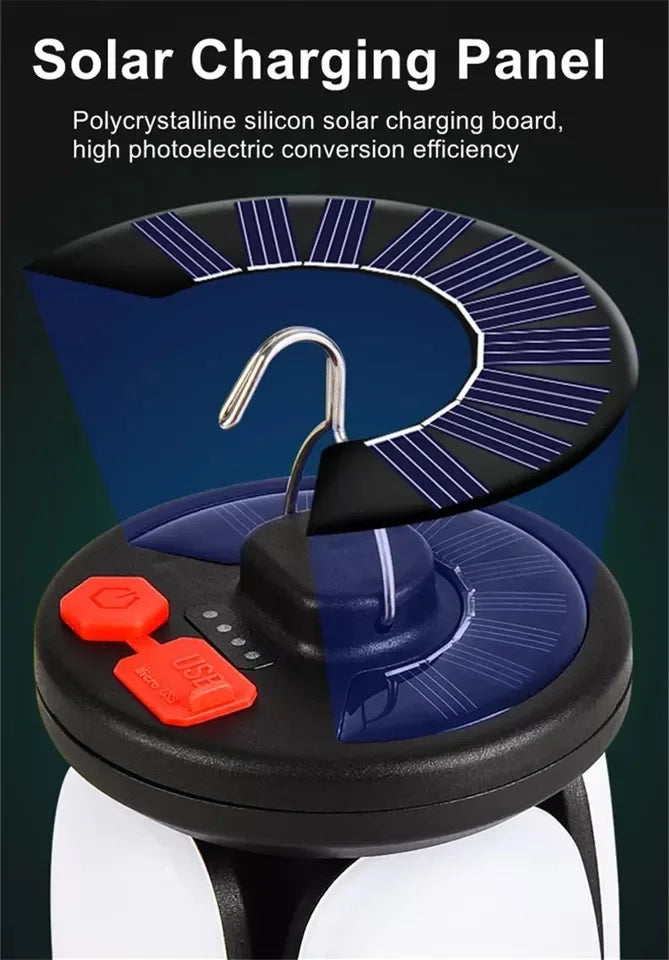 Linterna LED Plegable Recargable 1.000 lm + Powerbank