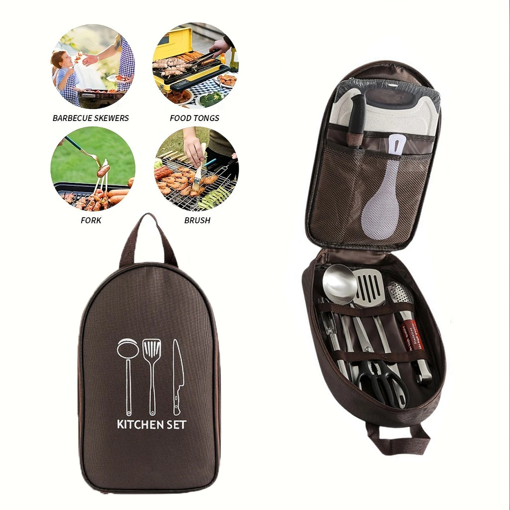 Organizador de Utensilios de Cocina para Camping
