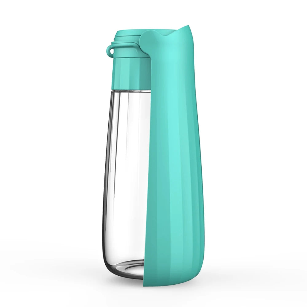 Botella Dispensadora de Agua Portátil para Perros 550ml