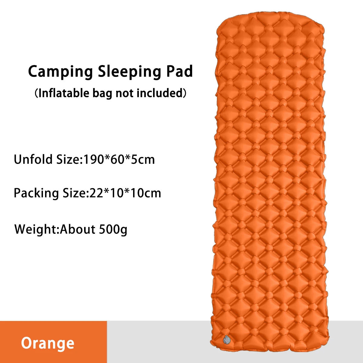 Colchoneta Inflable LT-01 TPU Nylon con Bomba Integrada