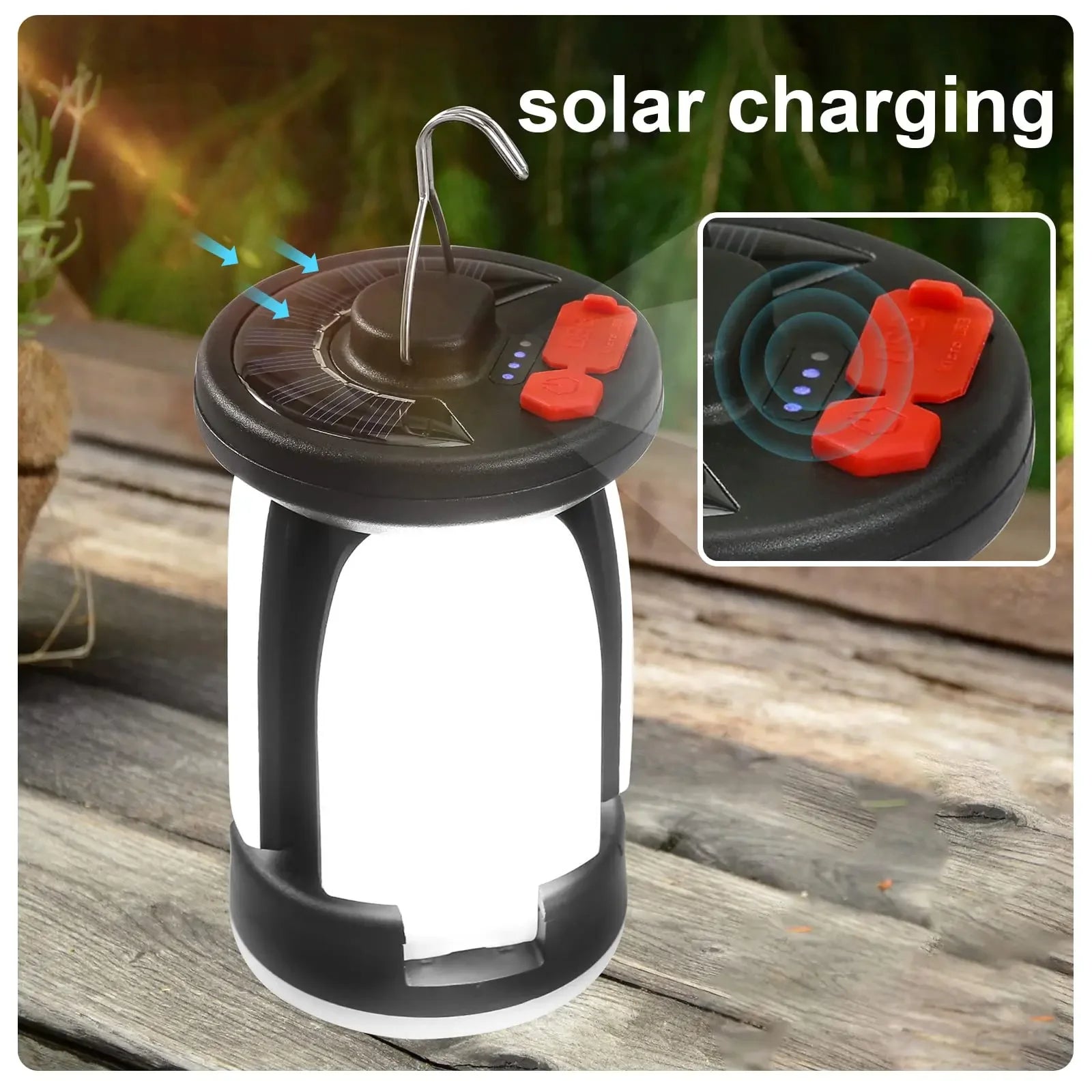 Linterna LED Plegable Recargable 1.000 lm + Powerbank