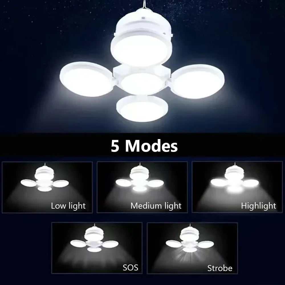 Linterna LED Plegable Recargable 1.000 lm + Powerbank