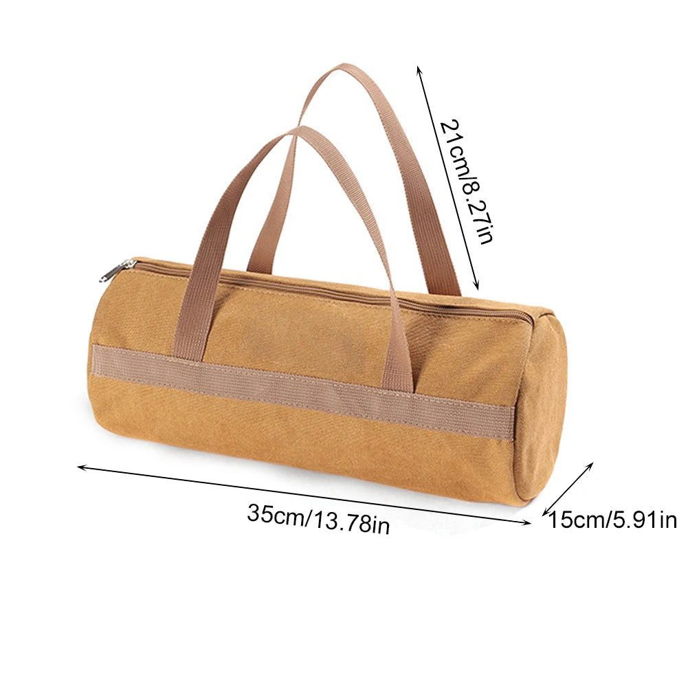 Bolsa Cilíndrica para Estacas y Herramental de Campamento
