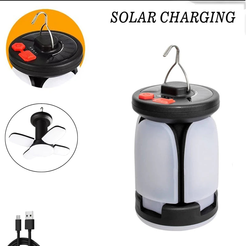 Linterna LED Plegable Recargable 1.000 lm + Powerbank