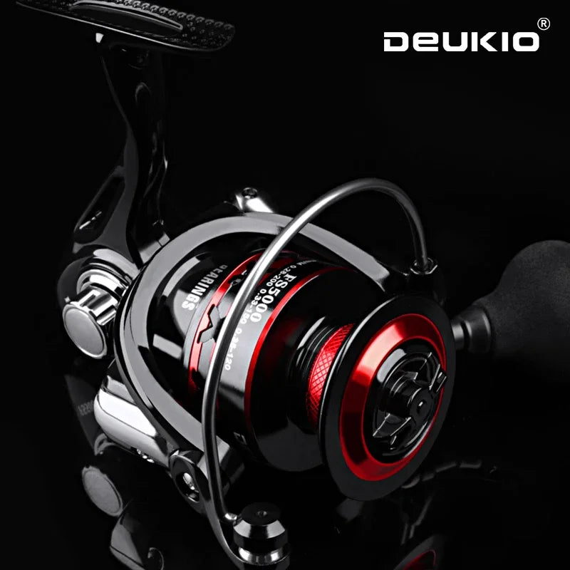 Reel Spinning DEUKIO FS Metal 2000-7000 Freno 12 kg
