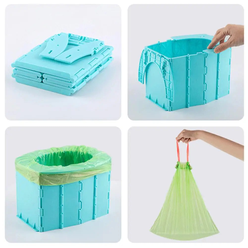Inodoro Portátil Plegable PVC — Higiene de Expedición