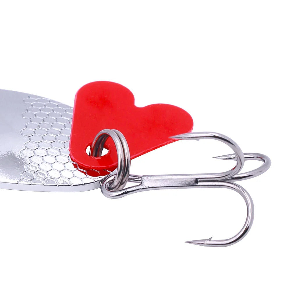 Kit de Señuelos Metálicos para Pesca 16 piezas con Estuche