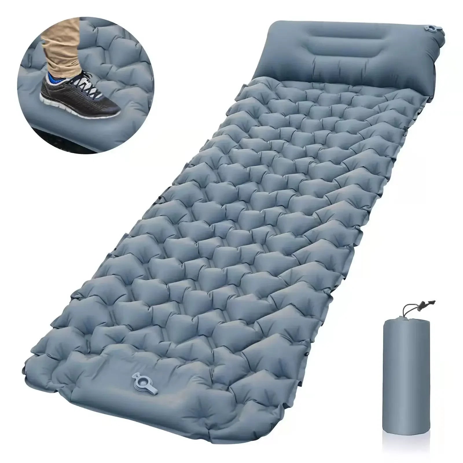 Colchoneta Inflable 4 Estaciones con Bomba Integrada 840 g