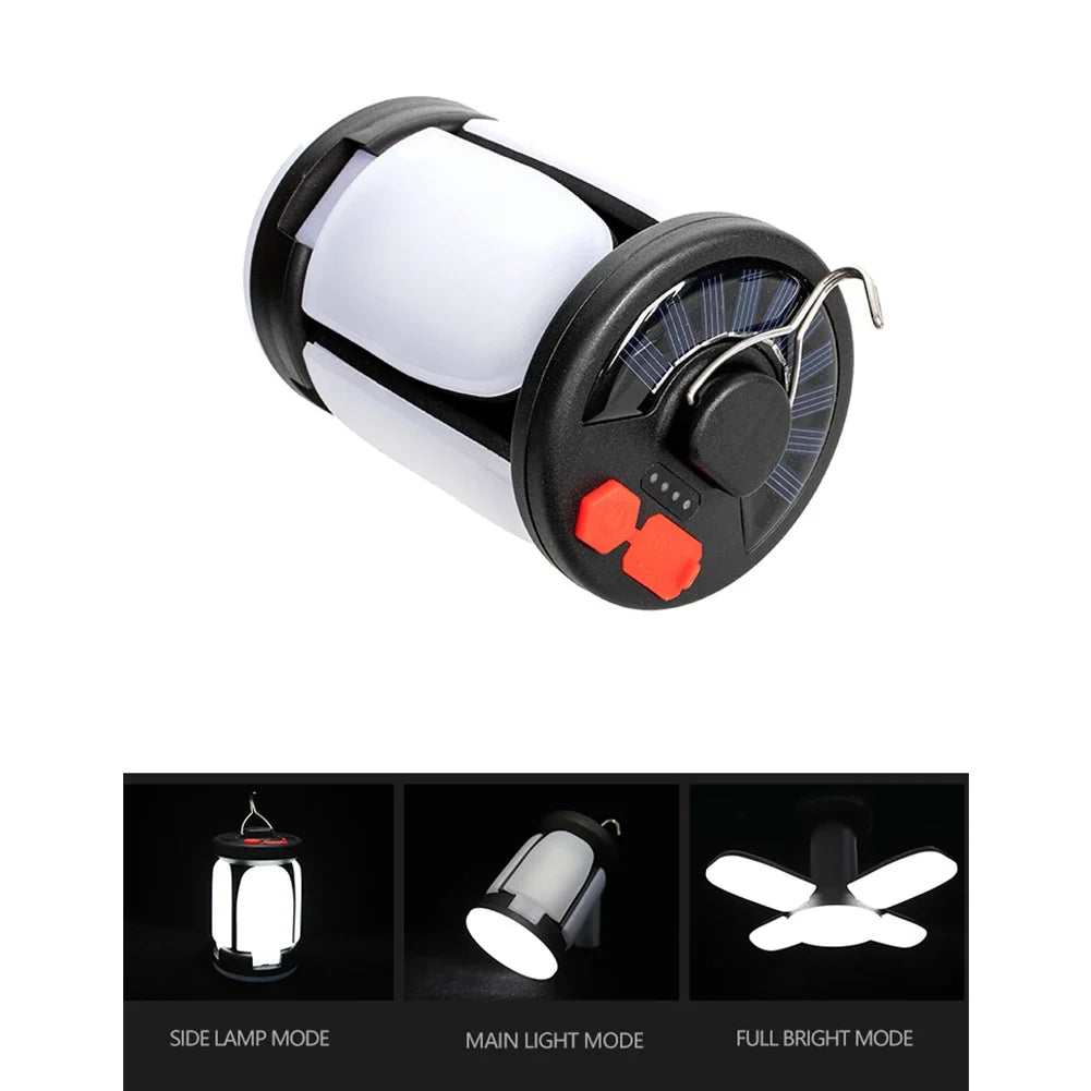 Linterna LED Plegable Recargable 1.000 lm + Powerbank