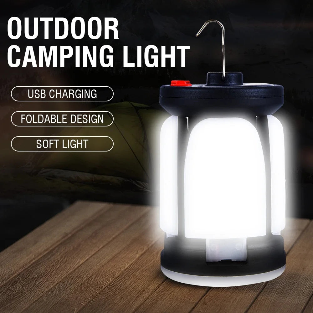 Linterna LED Plegable Recargable 1.000 lm + Powerbank