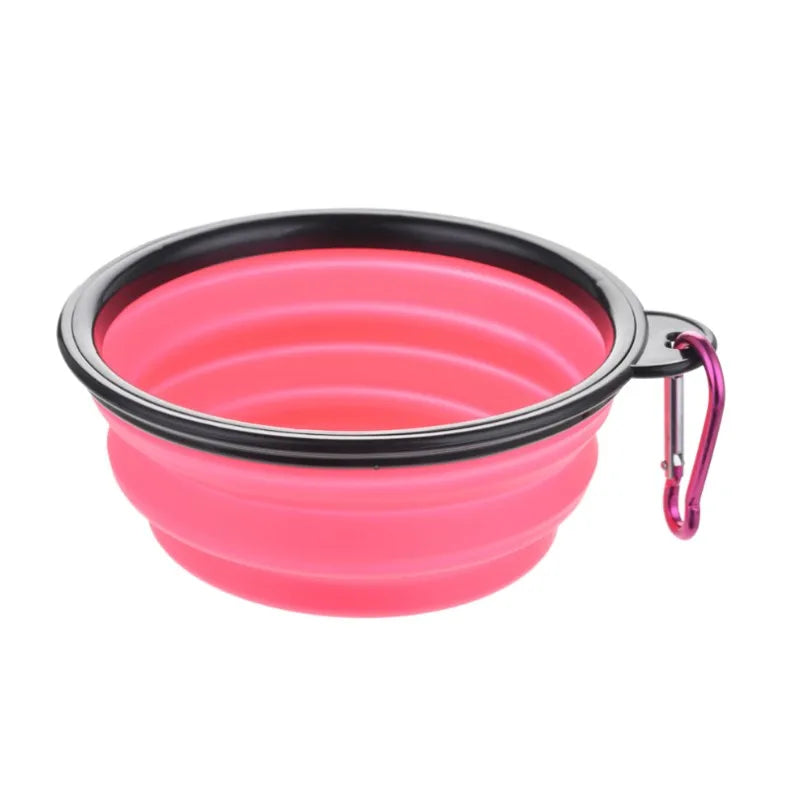 Comedero Plegable Silicona TPR para Perros y Gatos