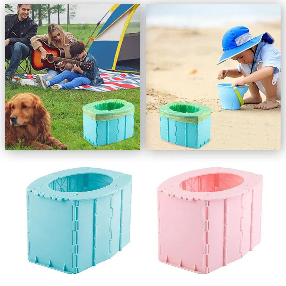 Inodoro Portátil Plegable PVC — Higiene de Expedición