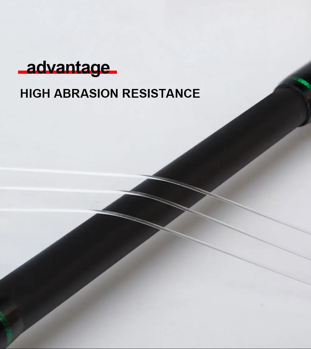 Línea de Pesca Monofilamento con Recubrimiento Fluorocarbono 100m