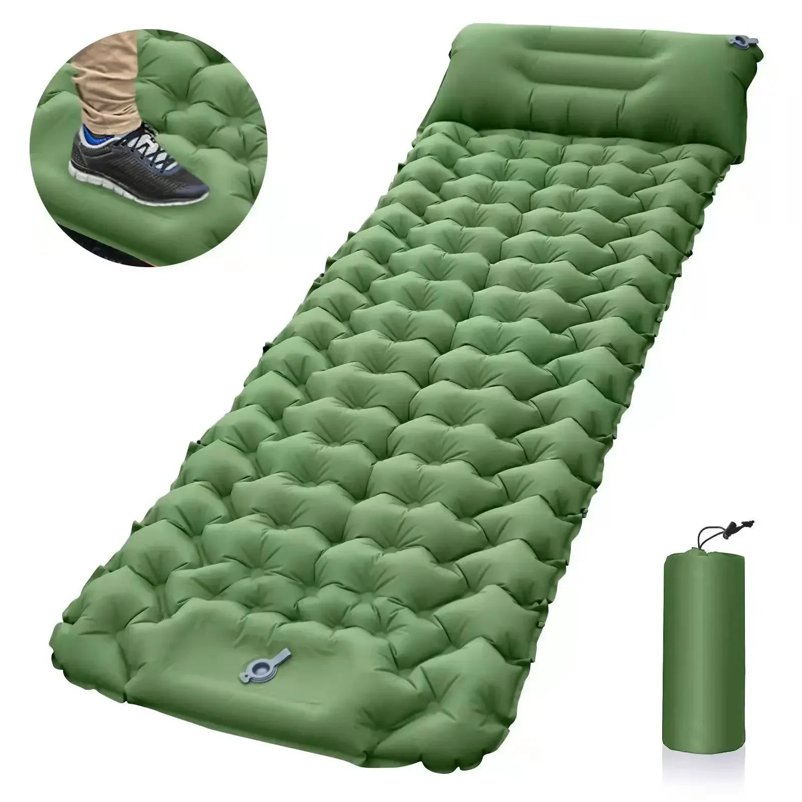 Colchoneta Inflable 4 Estaciones con Bomba Integrada 840 g