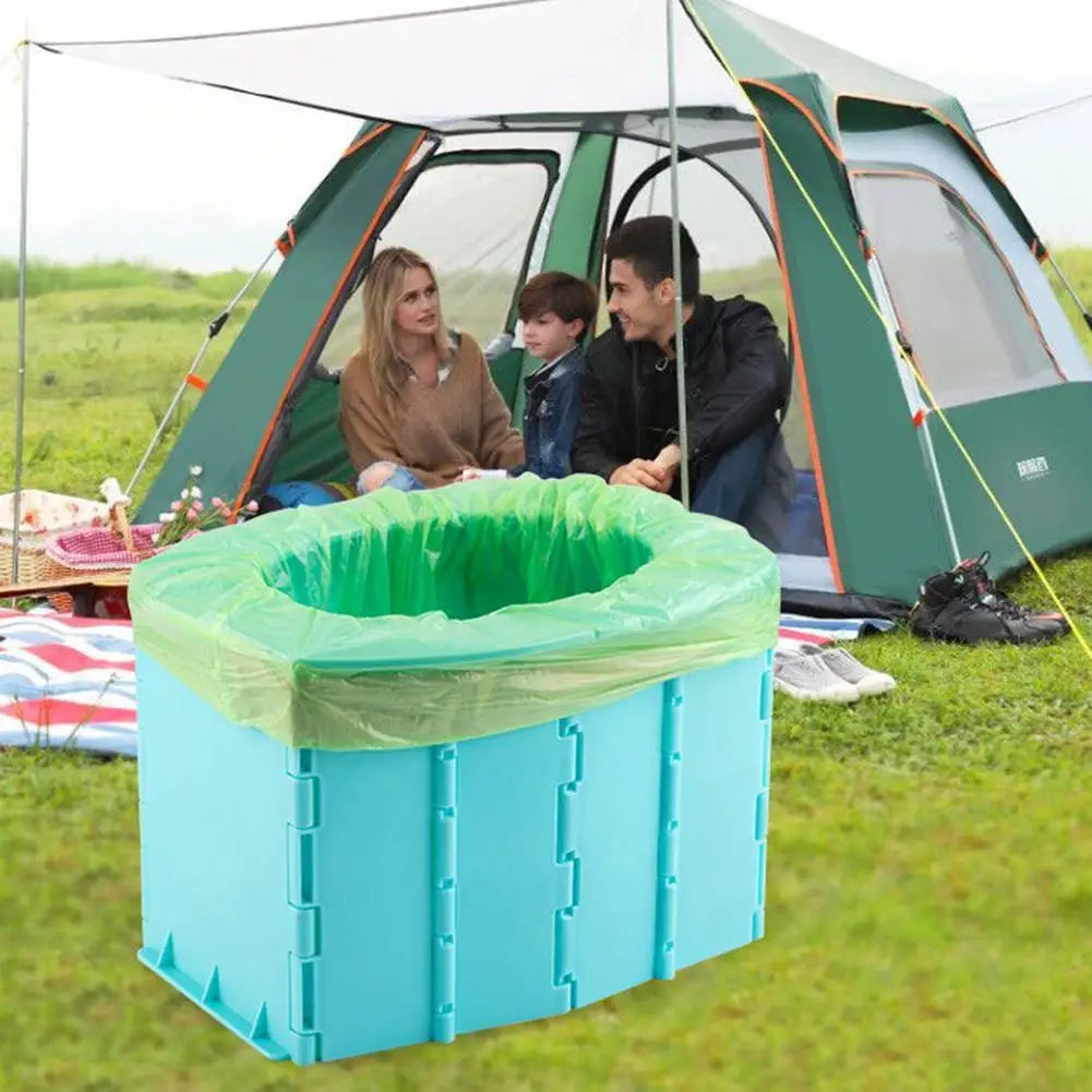 Inodoro Portátil Plegable PVC — Higiene de Expedición